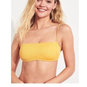 Hollister bandeau bikini top